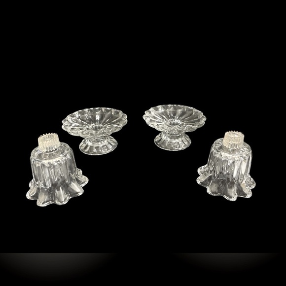Vintage Glass Candle Holders Partylite "Chantilly" Pattern
P0315 Votive-Tapered - Picture 8 of 11